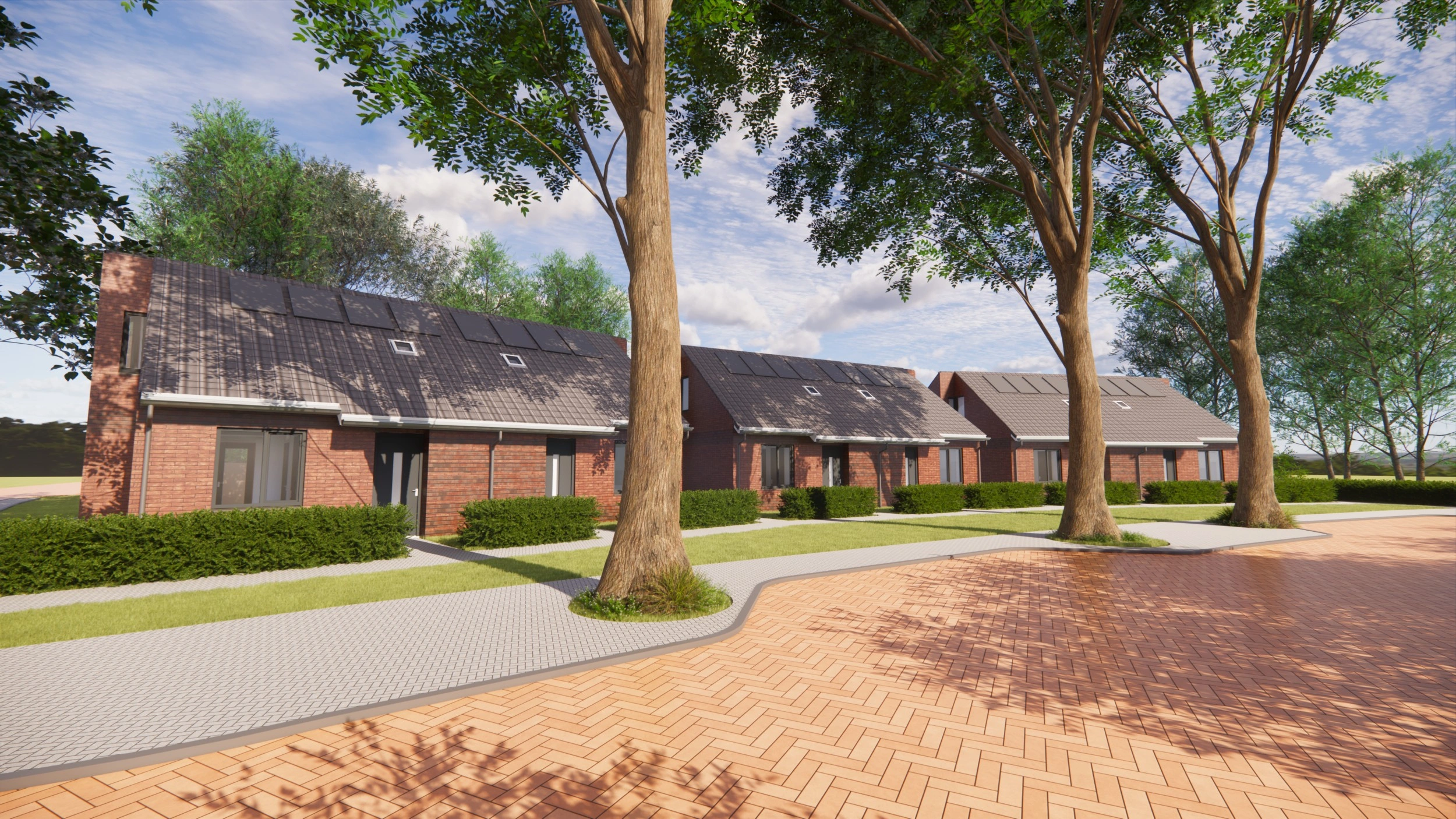 Sloop- en nieuwbouw 6 Levensloopbestendige woningen Diepenheim
