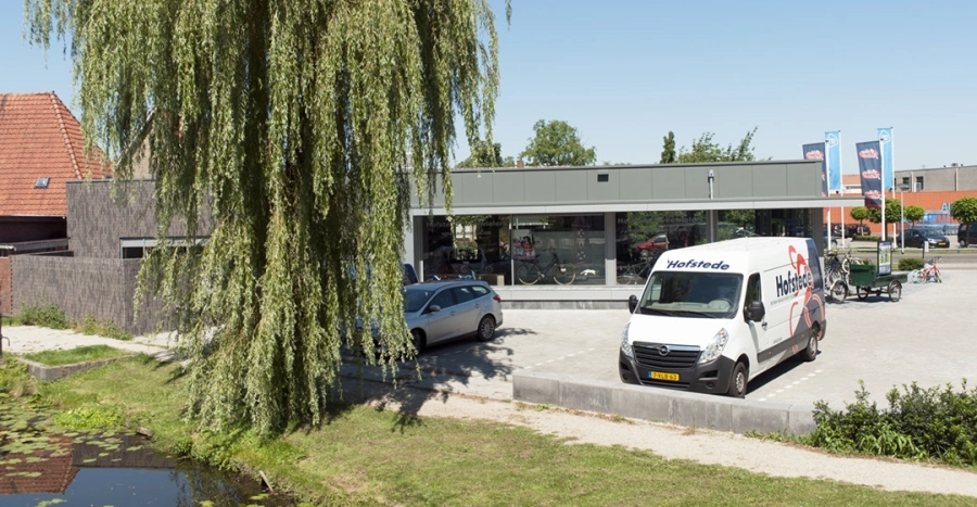 Nieuwbouw Fietsenwinkel en werkplaats Borculo