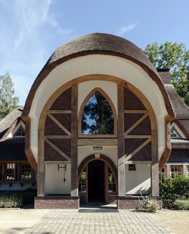 Nieuwbouw landhuis met logiesgebouw Barchem