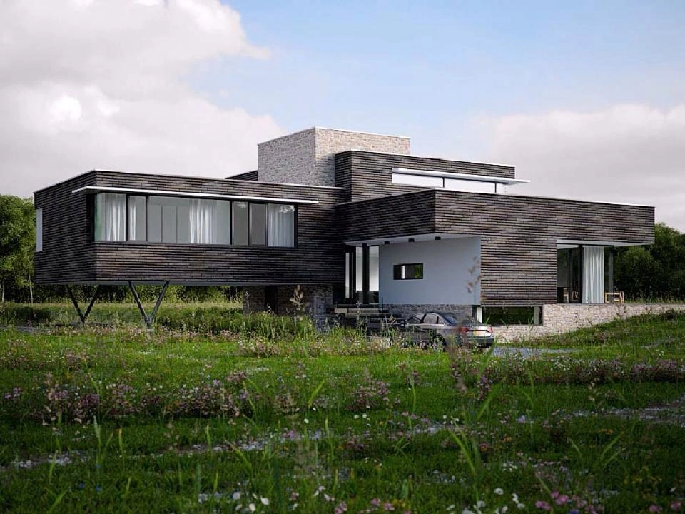 Nieuwbouw Landhuis Wilp